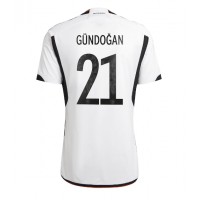 Maglie da calcio Germania Ilkay Gundogan #21 Prima Maglia Mondiali 2022 Manica Corta